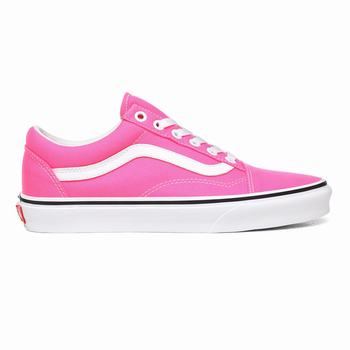 Damske Tenisky Vans Neon Old Skool Ruzove/Biele VA79SPBVT